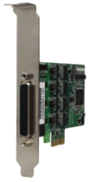 PCIe card low profile 4*RS232