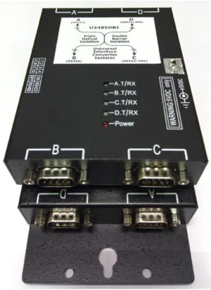 Ground Isolator RS232 or RS422/RS485 to RS232 or RS422/485