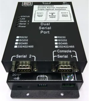 RS-232 to RS-232 double barrier isolated Converter