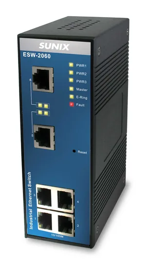 Industrial Grade Lite-Managed 6*TX Switch