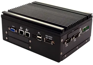 Fanless D525 System 2*GbE 4*COM 8*DIO 1*PCI-104