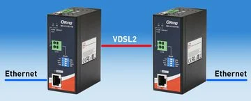 ORing IMC-V111ET-TB: an Industrial Media Converter to connect remote networks simply via 2-wire cable