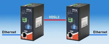 ORing IMC-V111ET-TB: an Industrial Media Converter to connect remote networks simply via 2-wire cable